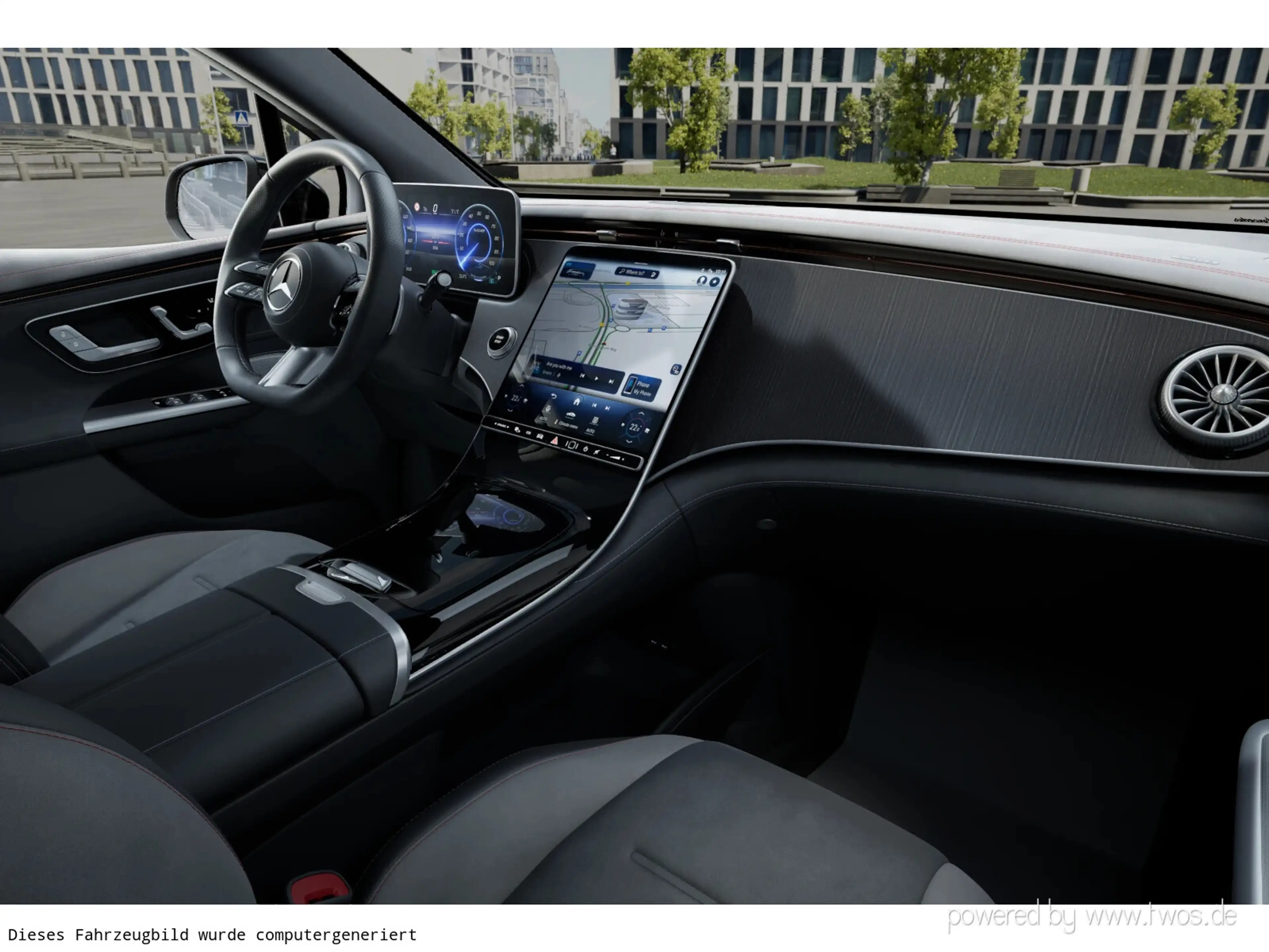 Mercedes-Benz EQE 350 EQE 350 4MATIC SUV AMG Line Premium AIRMATIC 22" — photo 4