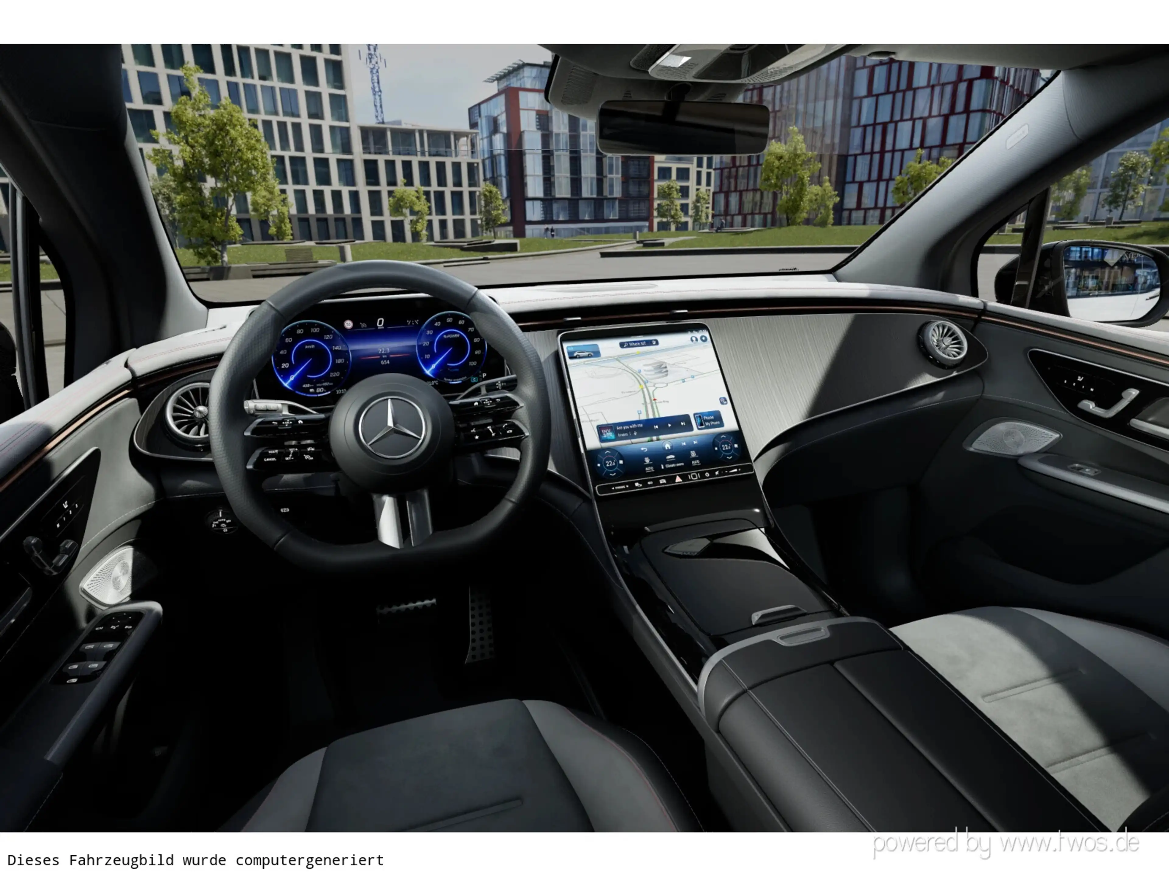 Mercedes-Benz EQE 350 EQE 350 4MATIC SUV AMG Line Premium AIRMATIC 22" — photo 5