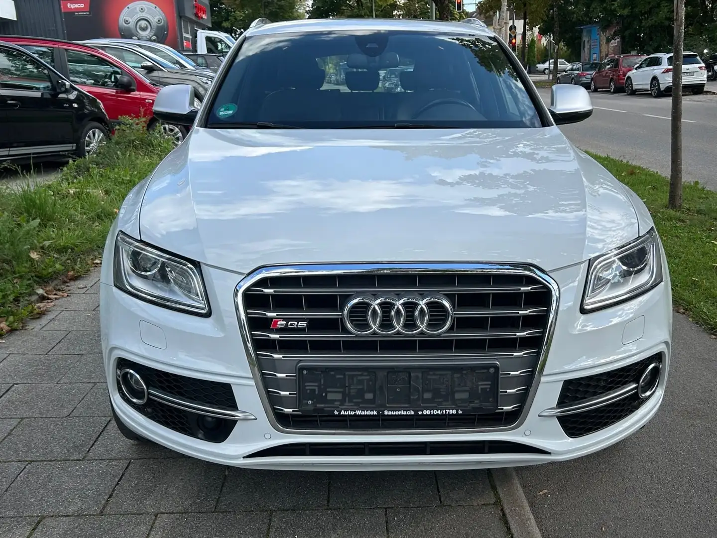 Audi SQ5 3.0 TDI quattro Pano AHK Standhzg Xenon Blanc - 2