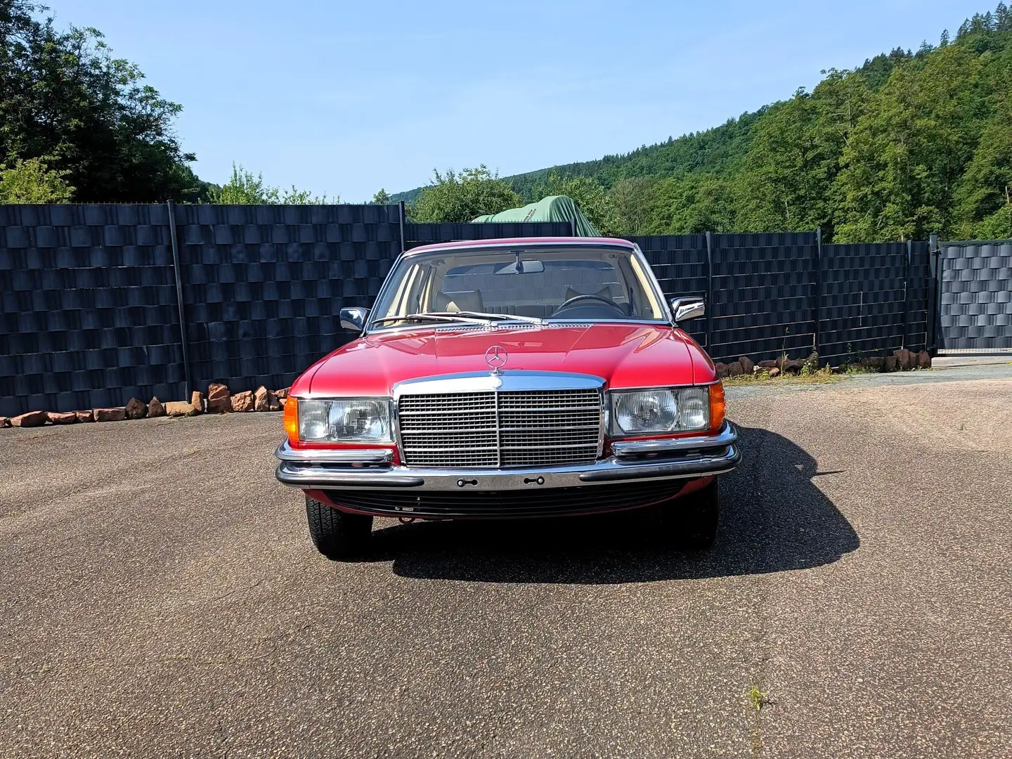 Mercedes-Benz 280 SE / W116  ORIGINAL, Rarität!! Piros - 2