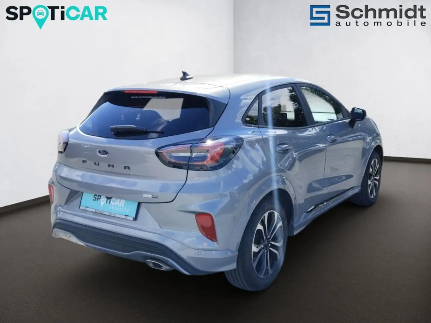 Ford Puma ST-Line 5-türig 1,0 EBoost 125PS MHEV A7 F Silber - 2