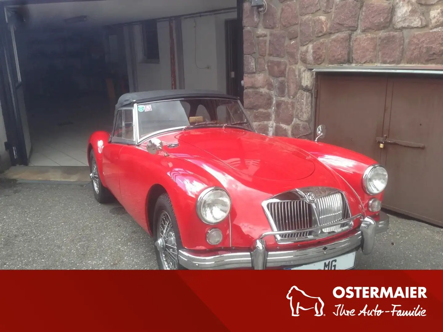 MG MGA 1600 MK II Rouge - 1