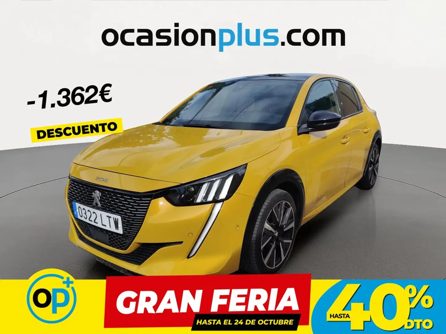 Peugeot 208 1.5 BlueHDi S&S GT 100 Amarillo - 1