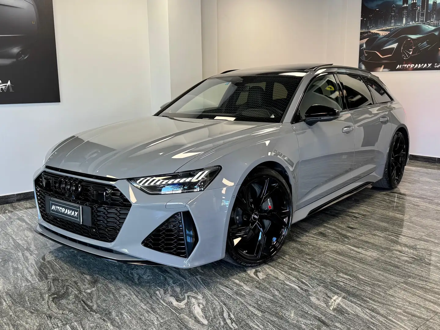 Audi RS6 FRENI CARBOCERAMICA, B&O, TETTO, IVA ESPOSTA Grigio - 1
