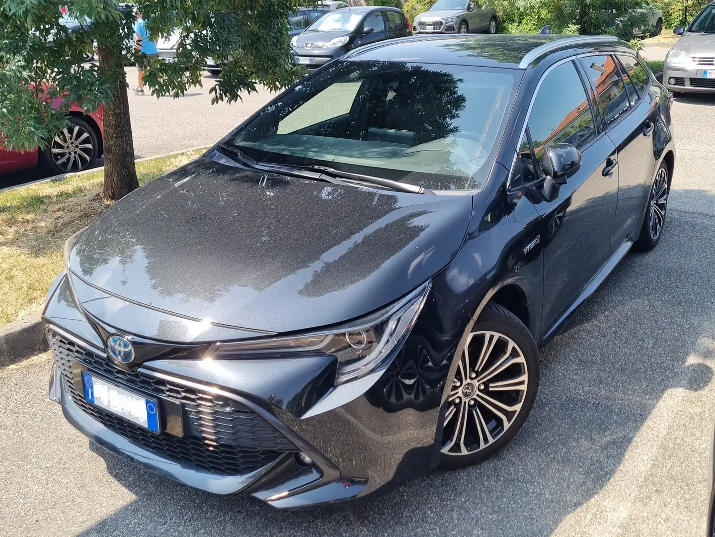 Toyota Corolla Corolla XII 2019 Touring Sports 1.8h Style cvt Nero - 1