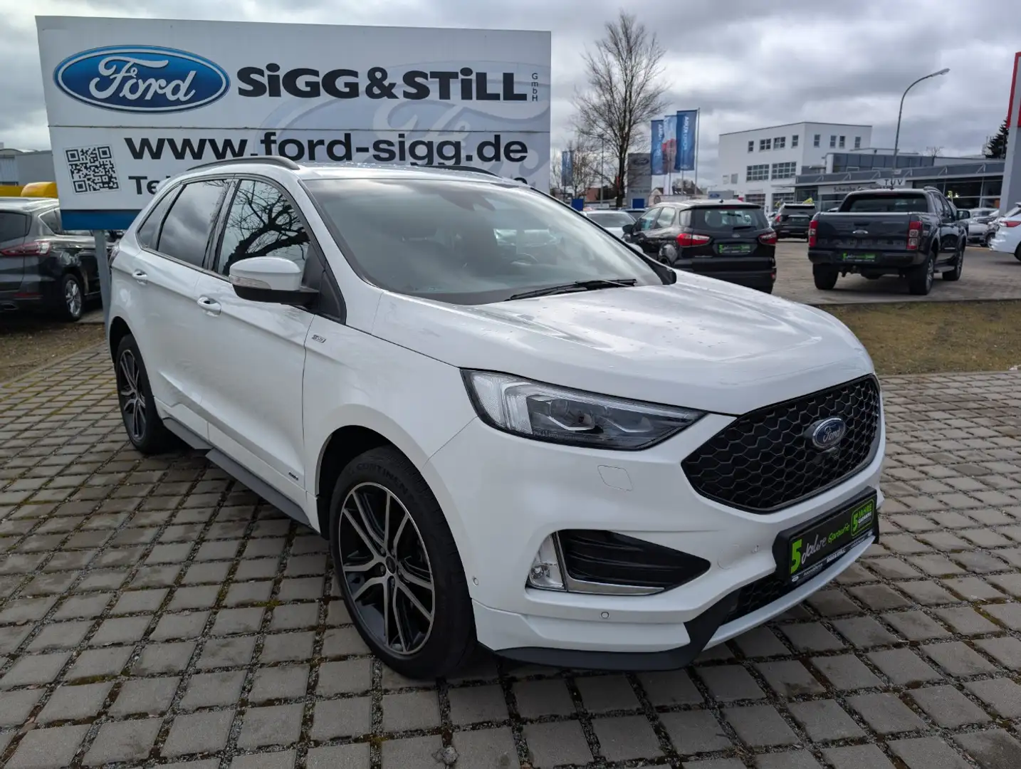 Ford Edge ST-Line LED*ACC*SHZ*SITZKLIMA*2xCAM*STANDH Blanc - 2