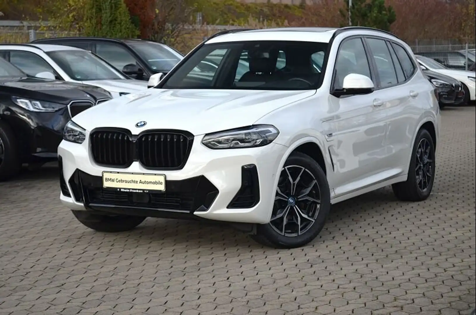 BMW X3 xDrive30e M Sport LiveCptProf.LED.Pano.ACC.Ka Weiß - 2