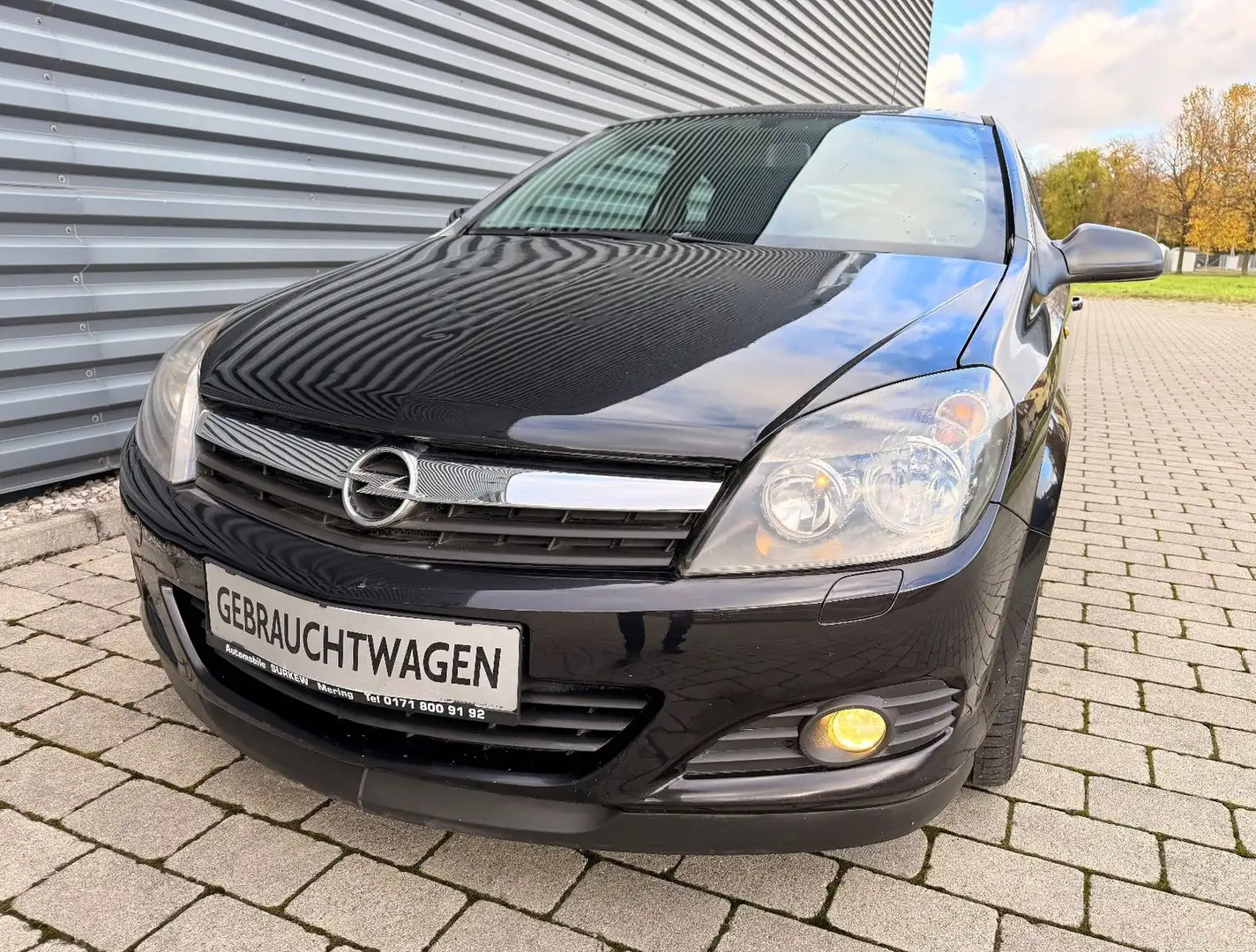 Opel Astra H 1.6 Ltr.- 16V GTC Edition/Klima/TÜV:neu Schwarz - 1