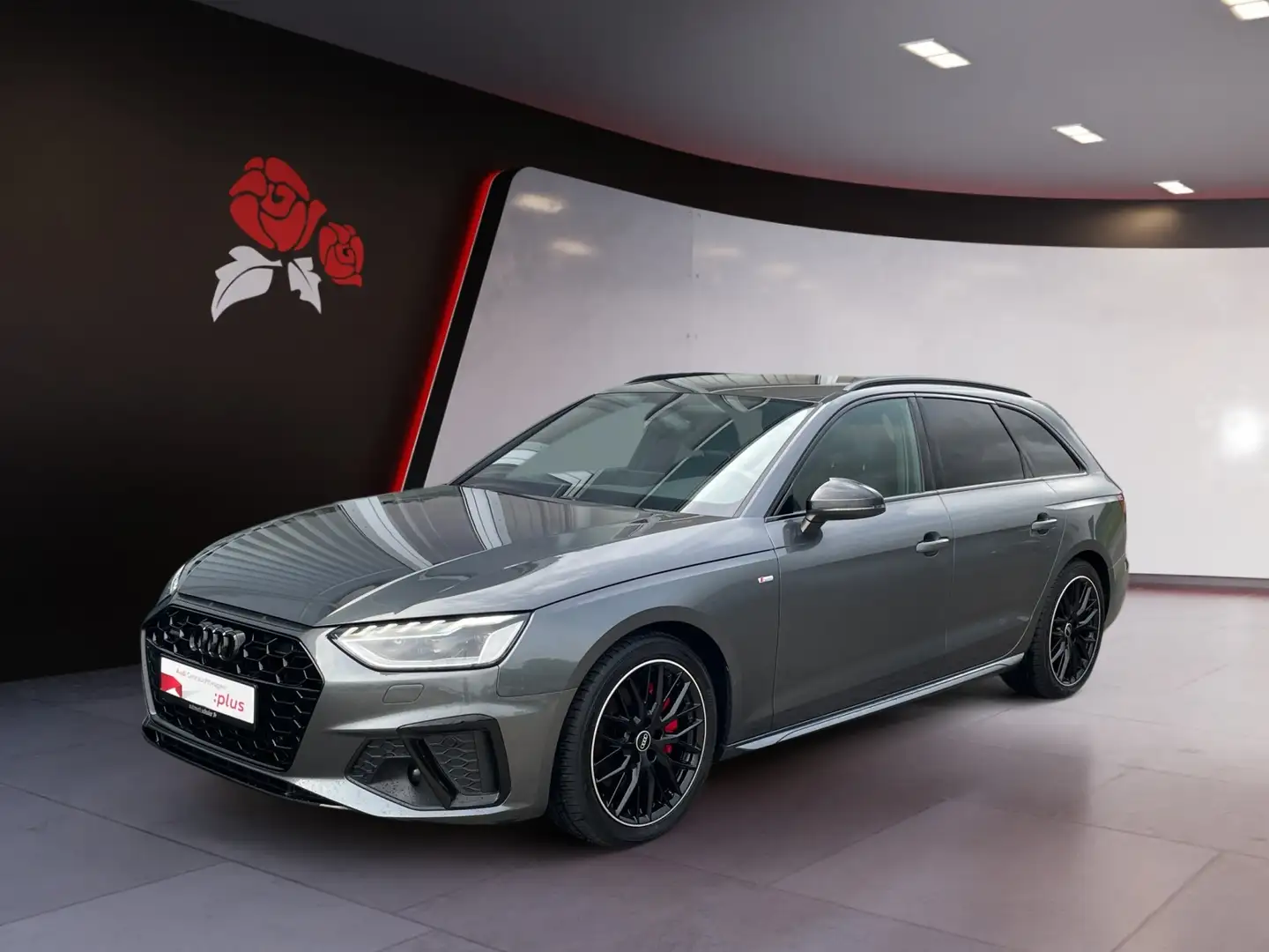 Audi A4 Avant 40 2.0 TFSI quattro S-line AHK Matrix-LED A Grau - 2