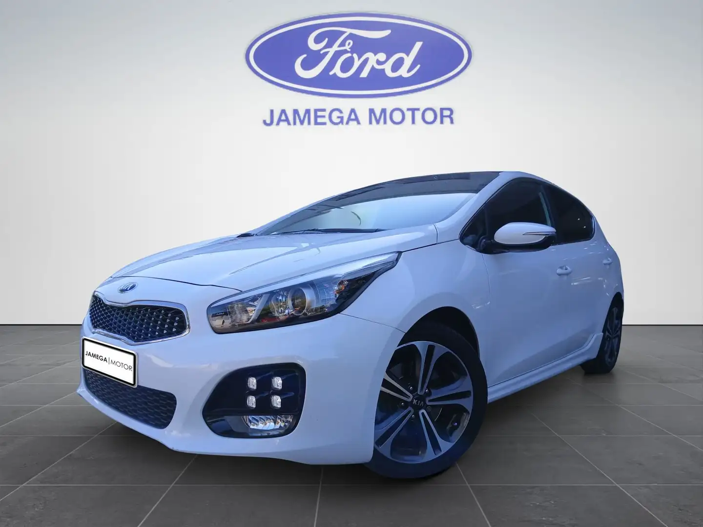 Kia Ceed / cee'd 1.6CRDI VGT GT Line 136 Blanc - 2