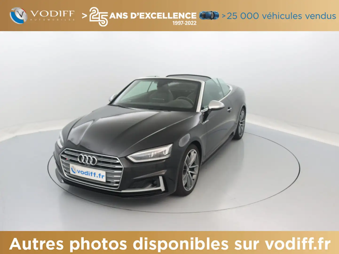 Audi S5 CABRIOLET 3.0 TFSI QUATTRO 354 CV S tronic Noir - 1