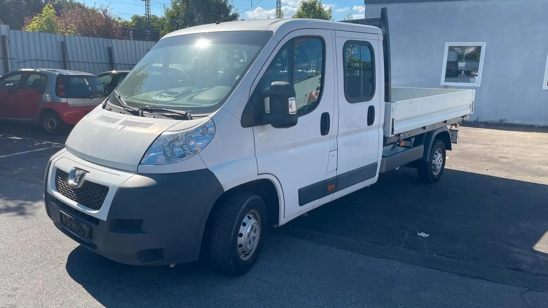 Peugeot Boxer Pritsche Doka. 335 L3 BlueHDi 130 Blanc - 1