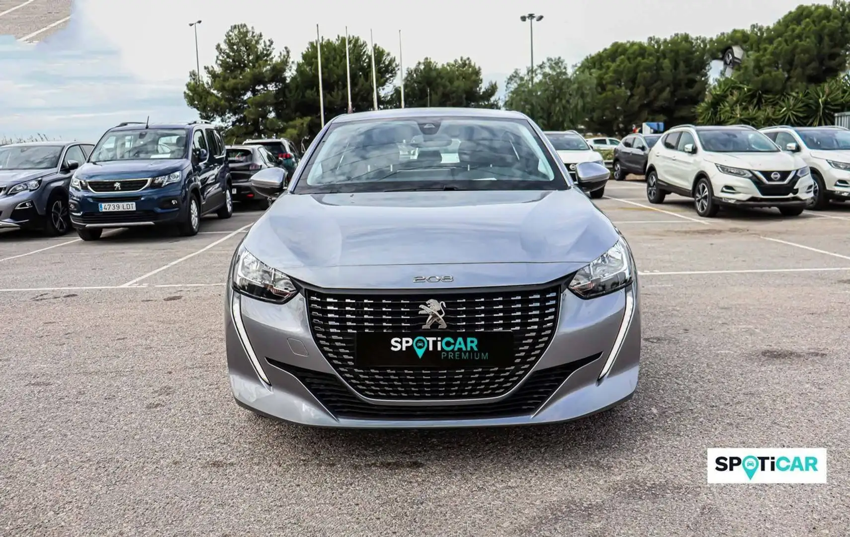 Peugeot 208 1.2 Puretech S&S Active Pack 100 Gris - 2