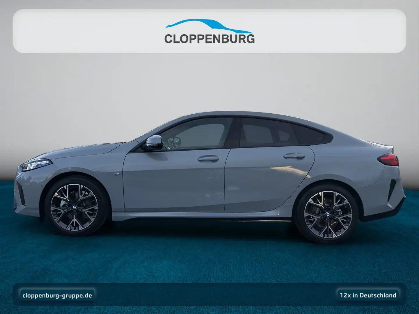 BMW 220 d Gran Coupé M Sportpaket AHK+BT UPE: 56.550€ Grau - 2