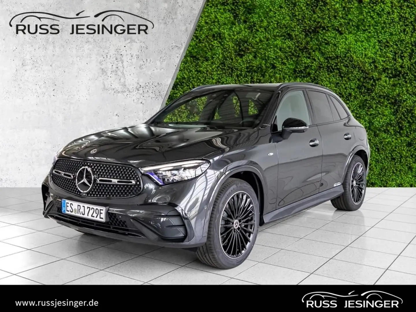 Mercedes-Benz GLC 300 e 4M AMG Line *AHK*360°*Distr*Memo*Burm* Gris - 1
