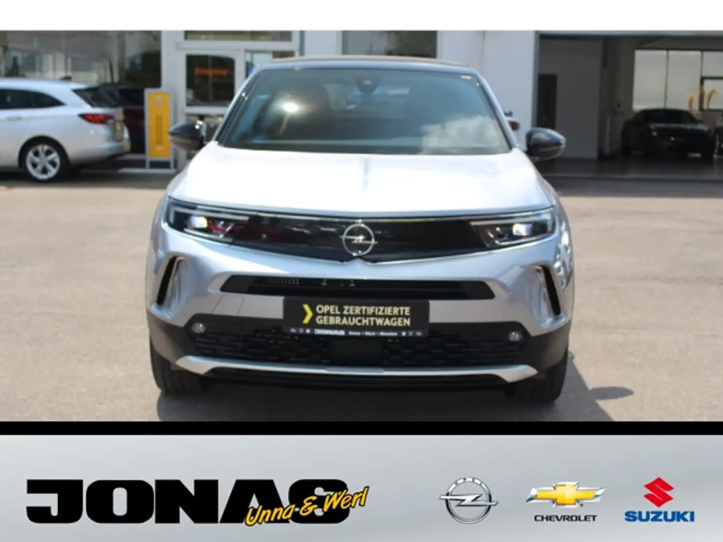 Opel Mokka Ultimate 1.2 AHK LED KEYLESS TOTWINKEL Gris - 2