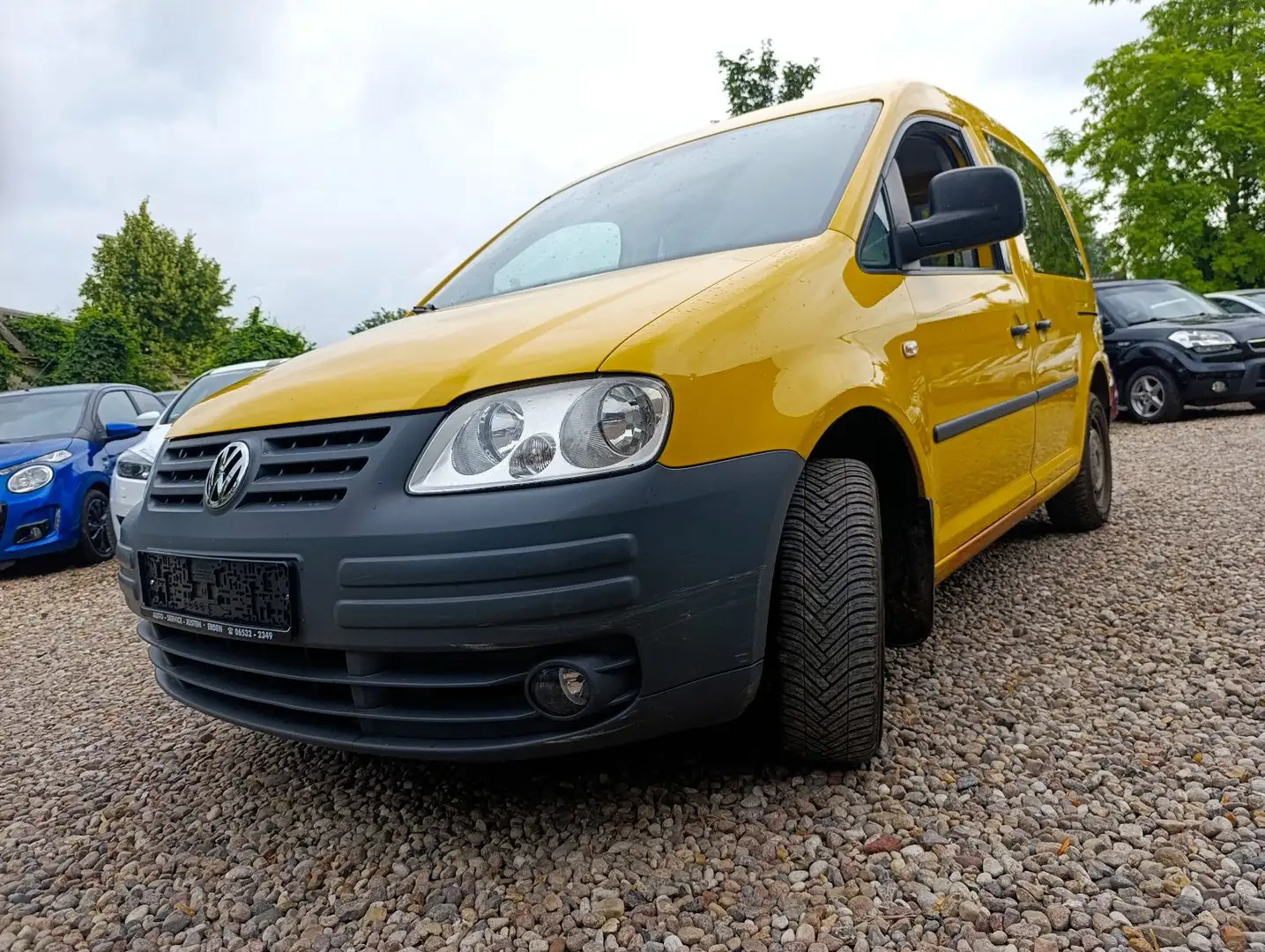 Volkswagen Caddy Kasten Jaune - 2