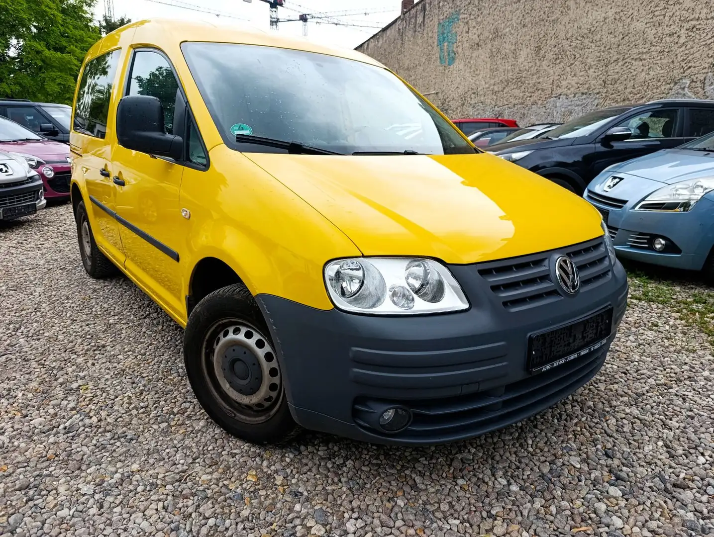 Volkswagen Caddy Kasten Jaune - 1