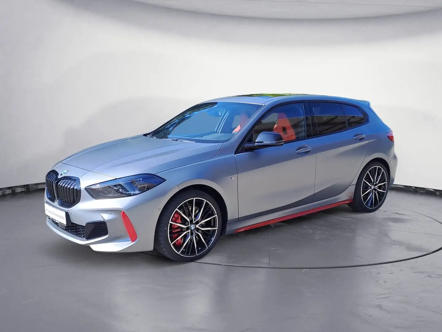 BMW 128 ti Navi Leder Tempom.aktiv Panoramadach Bluet Grijs - 2