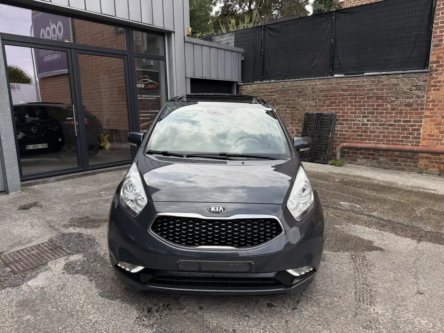 Kia Venga 1.6i-GPS-TOIT PANO-CAMERA-CUIRS-SIEGES CHAUFF Grau - 2