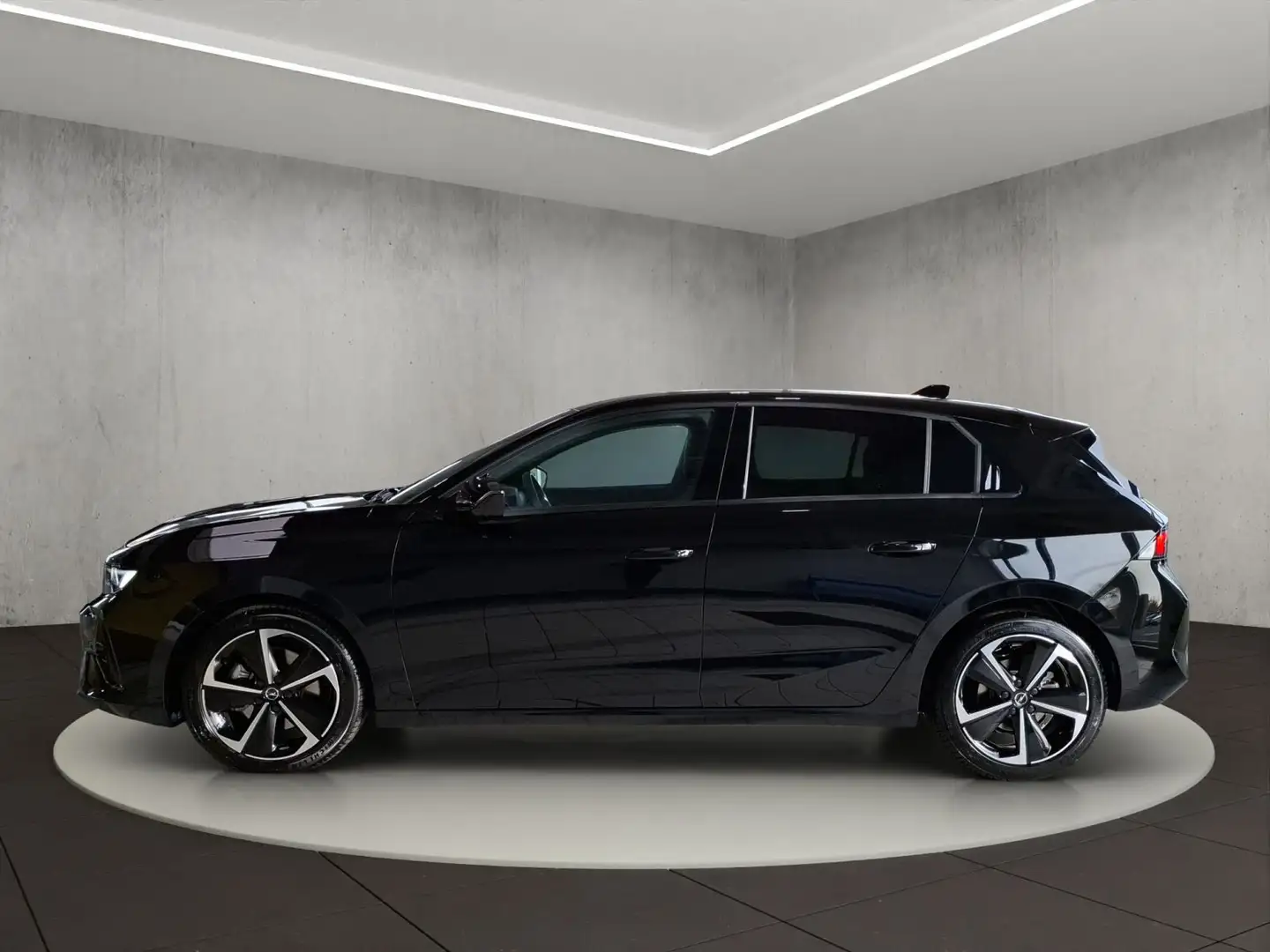 Opel Astra 5-Türer GS 1.2 Turbo 100 Hybrid-Benzin Noir - 2