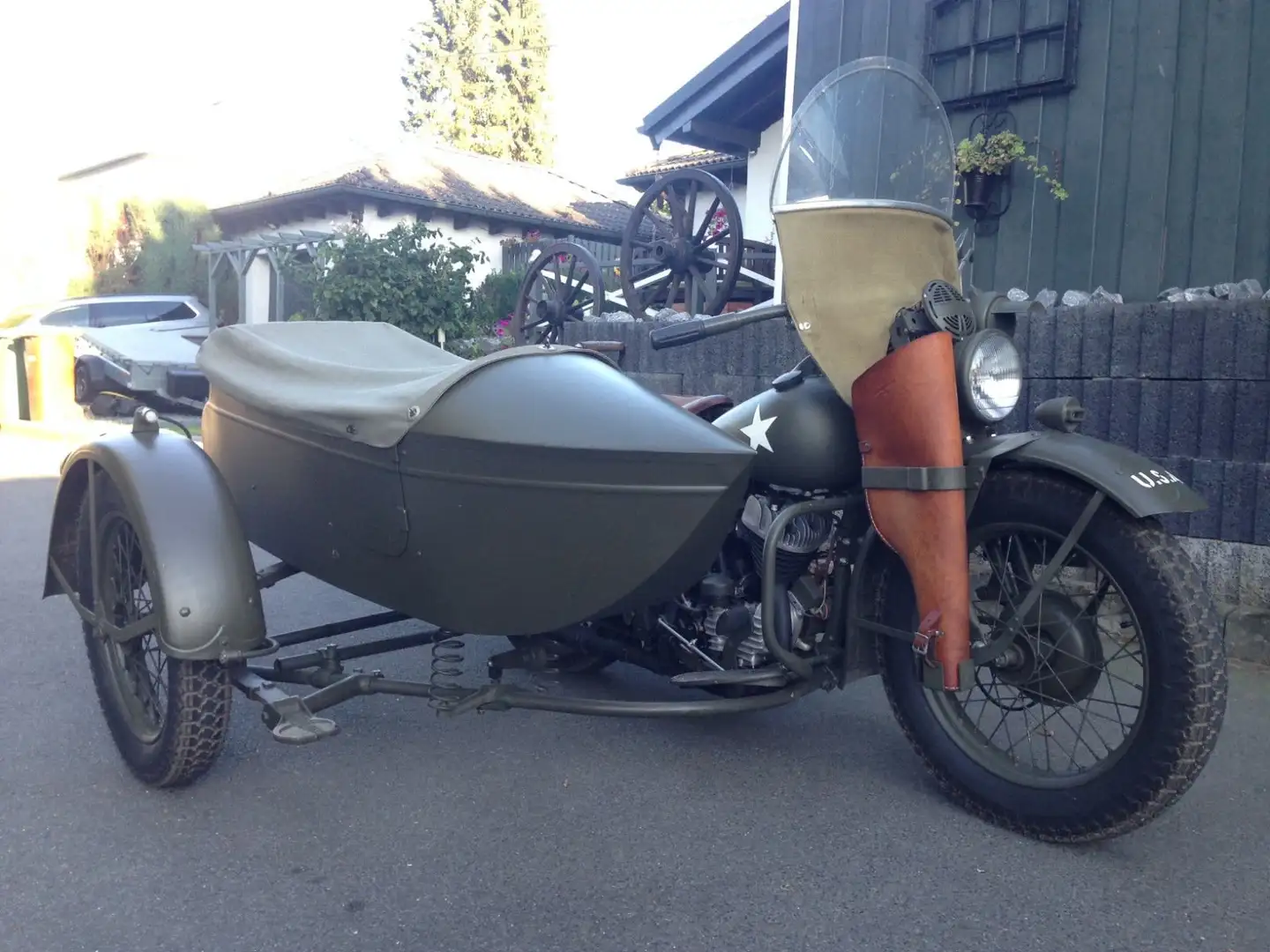 Harley-Davidson WLA Black - 1