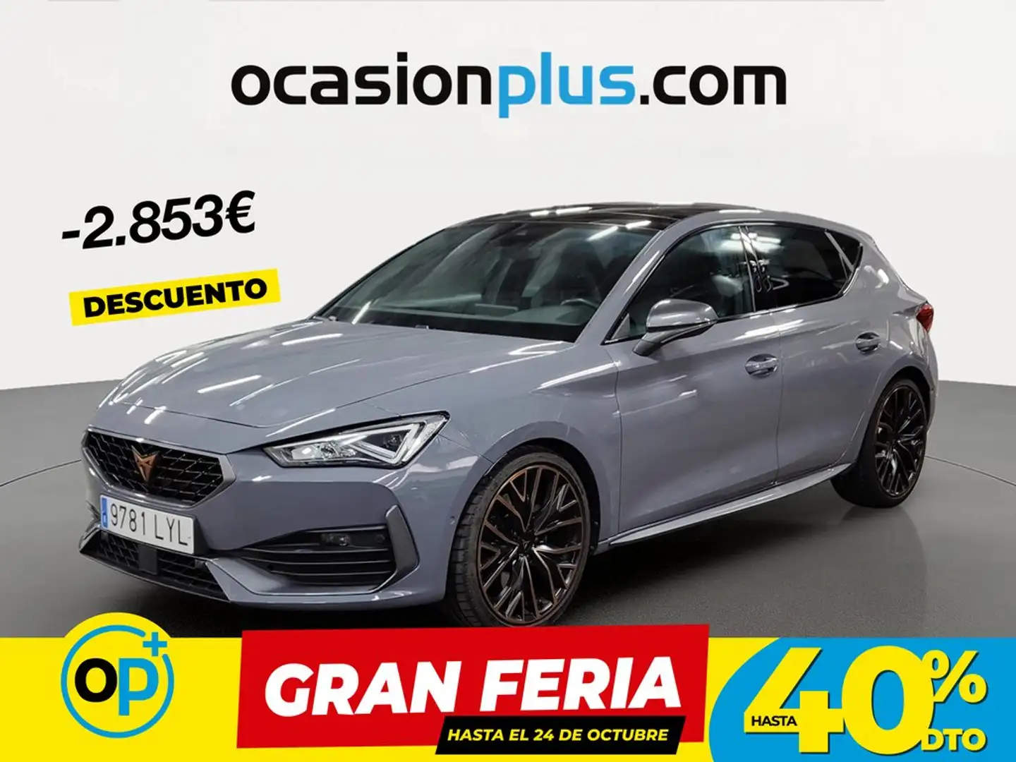 CUPRA Leon 2.0 TSI VZ DSG 221Kw Gris - 1