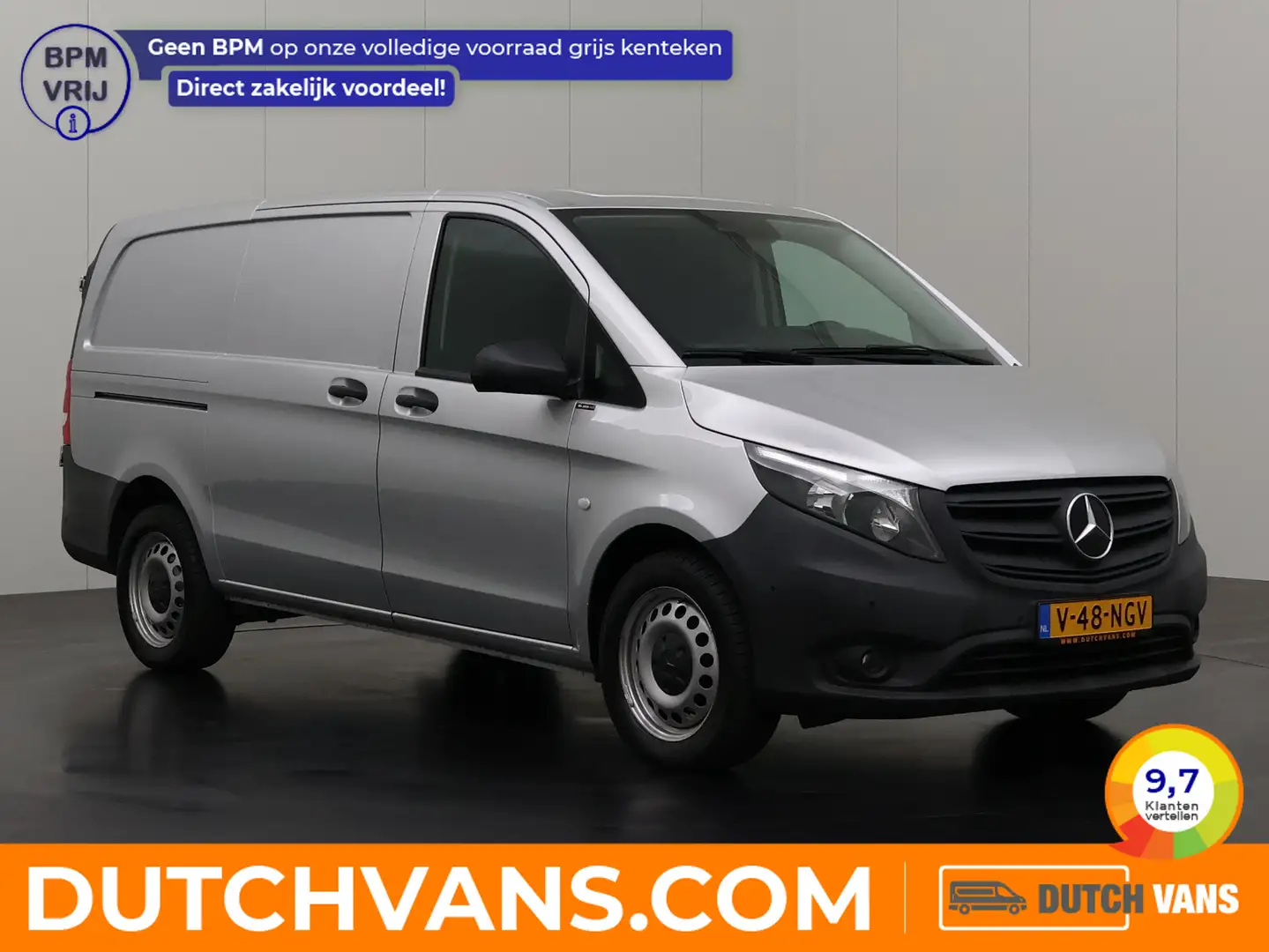 Mercedes-Benz Vito 116CDi 9G-Tronic Automaat Lang Achterdeuren | Navi Argent - 1