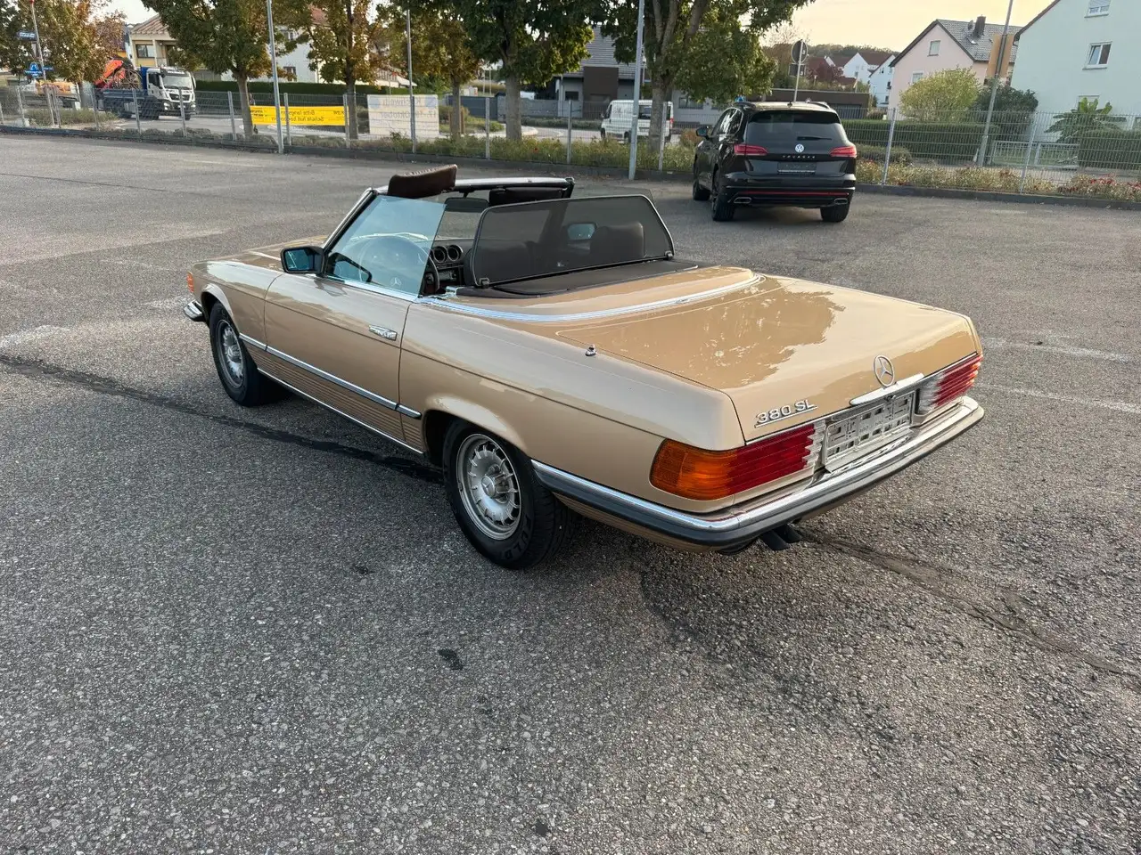 Mercedes-Benz SL 380 Deutsches Fahrzeug Klima SHZ ALU H-Kenn, foto 9