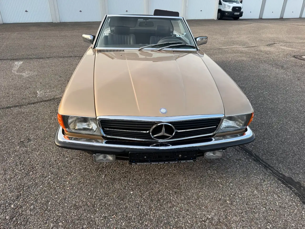 Mercedes-Benz SL 380 Deutsches Fahrzeug Klima SHZ ALU H-Kenn, foto 10