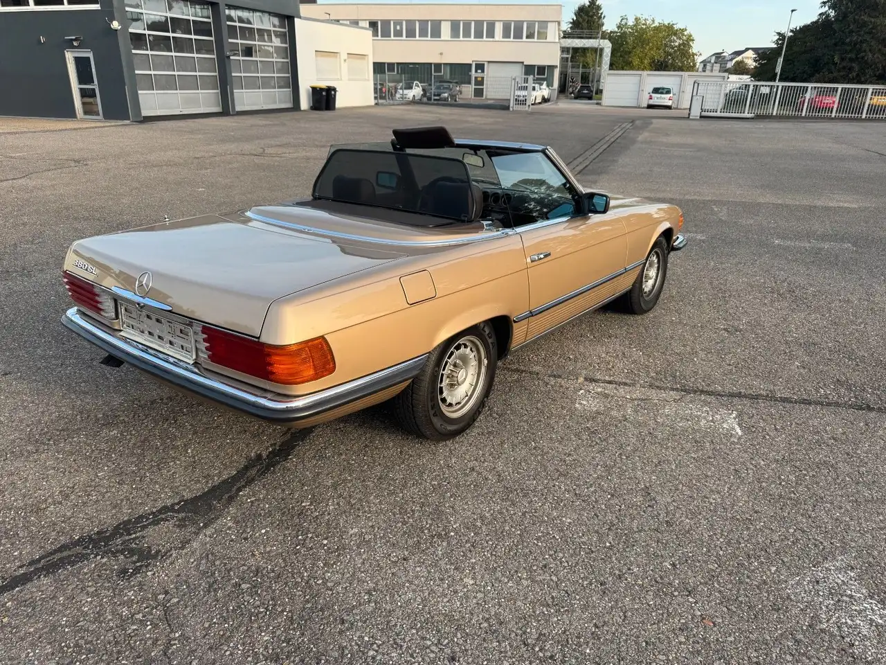 Mercedes-Benz SL 380 Deutsches Fahrzeug Klima SHZ ALU H-Kenn, foto 5
