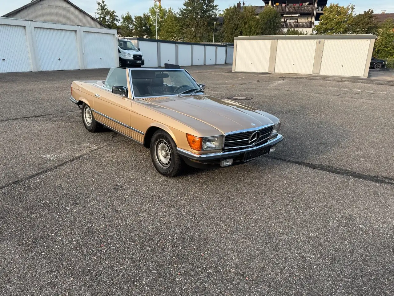 Mercedes-Benz SL 380 Deutsches Fahrzeug Klima SHZ ALU H-Kenn, foto 7