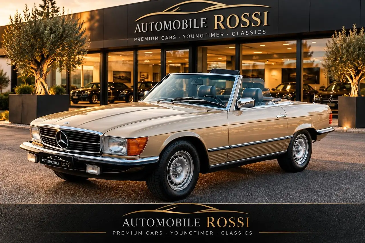 Mercedes-Benz SL 380 Deutsches Fahrzeug Klima SHZ ALU H-Kenn, foto 2