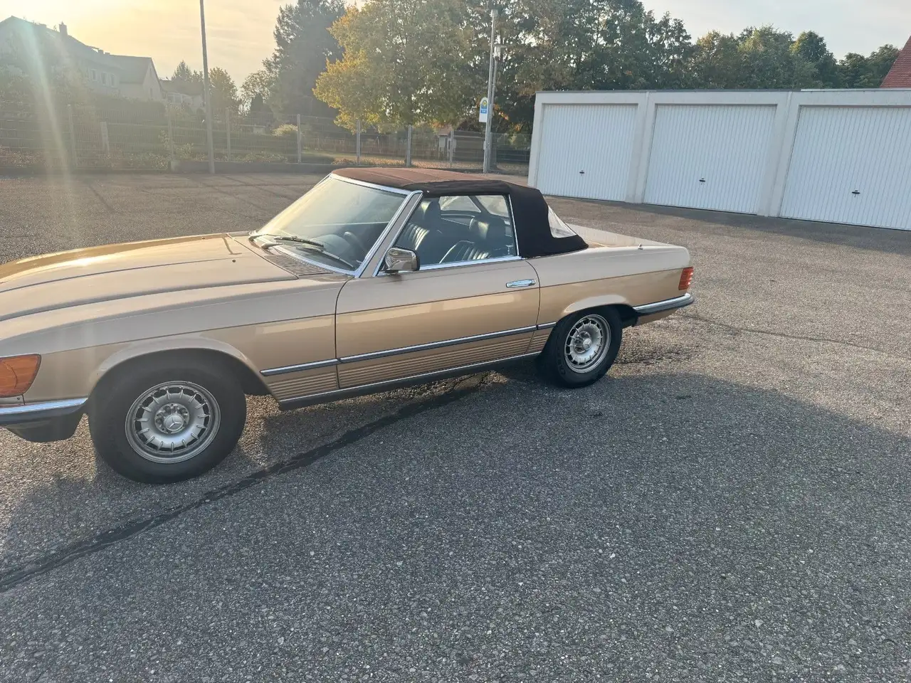 Mercedes-Benz SL 380 Deutsches Fahrzeug Klima SHZ ALU H-Kenn, foto 4