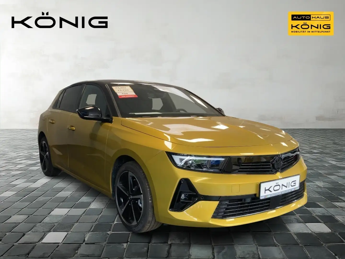 Opel Astra , 5-Türer, GS, 1.2 Direct Injection Turbo 100 Jaune - 2