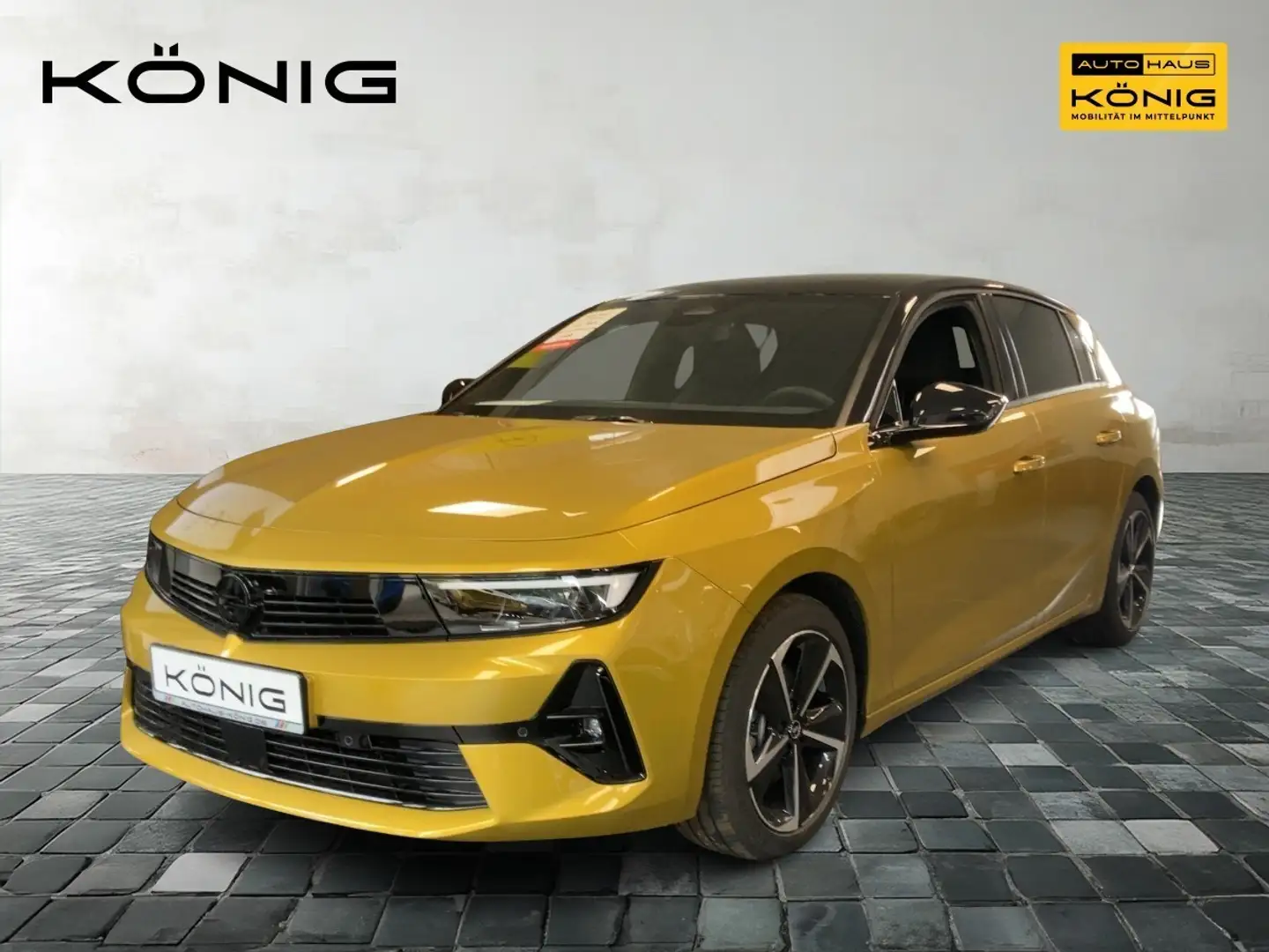 Opel Astra , 5-Türer, GS, 1.2 Direct Injection Turbo 100 Jaune - 1