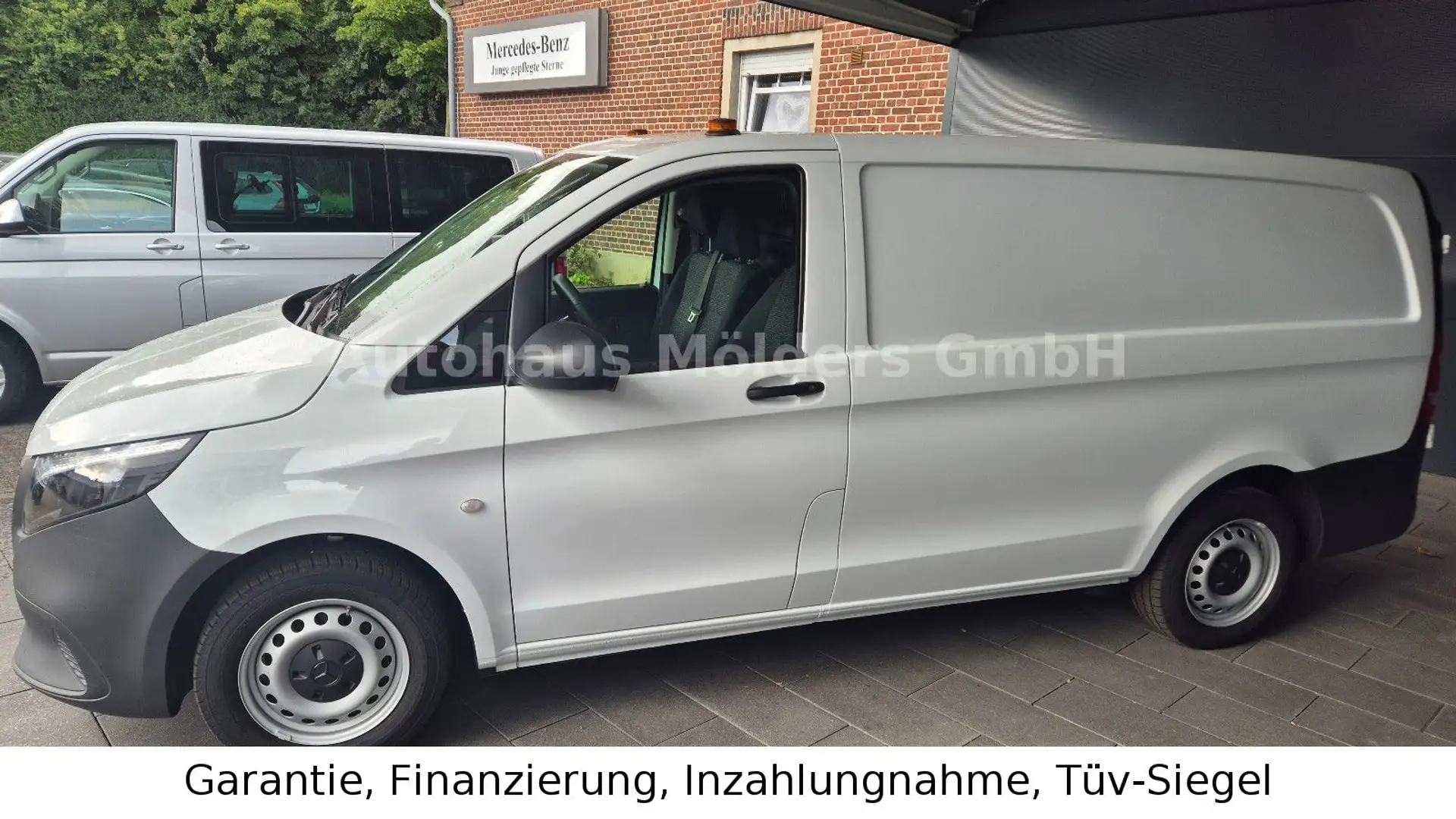Mercedes-Benz Vito Kasten lang*Garantie*MBUX*AHK*379€ mtl. Blanc - 2