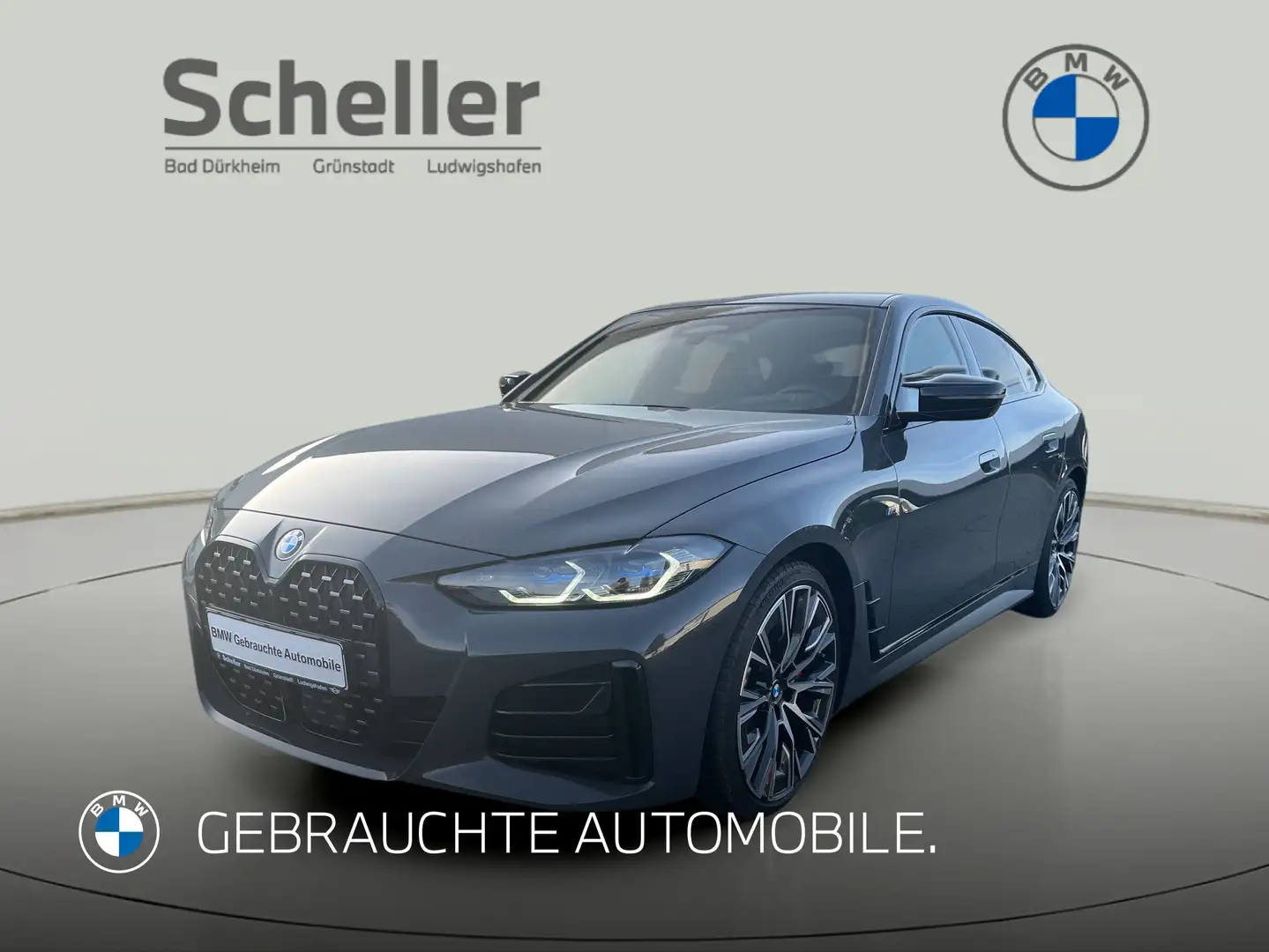 BMW 440 M440i xDrive Sportpaket Head-Up HK HiFi DAB GSD Grau - 1