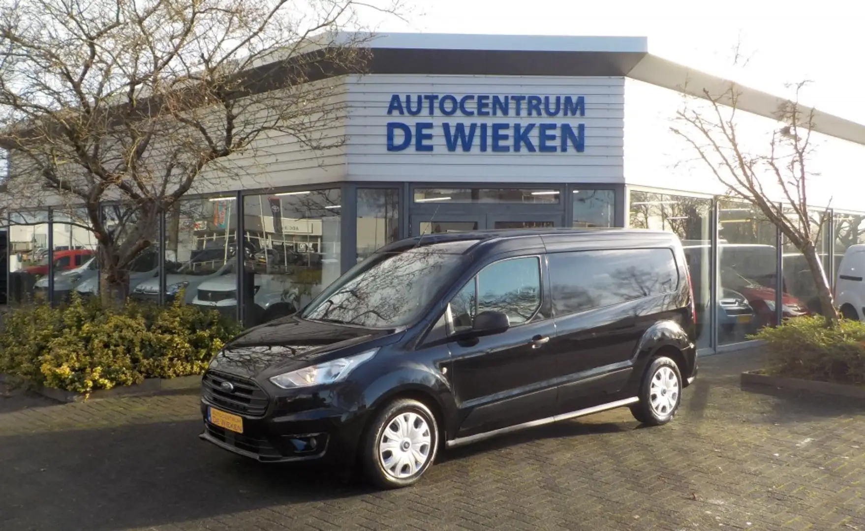 Ford Transit Connect 1.0 ECOBOOST BENZINE L2 (VERLENGD) MARGE AIRCO 3ZI Zwart - 1
