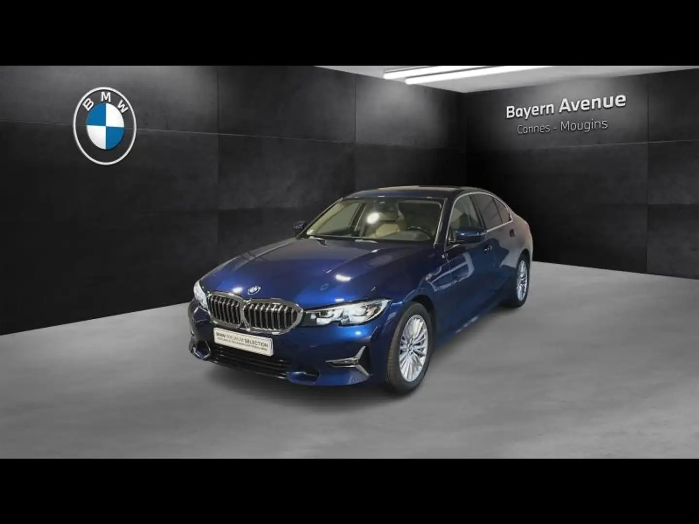 BMW 318 318dA 150ch Luxury Blu/Azzurro - 1