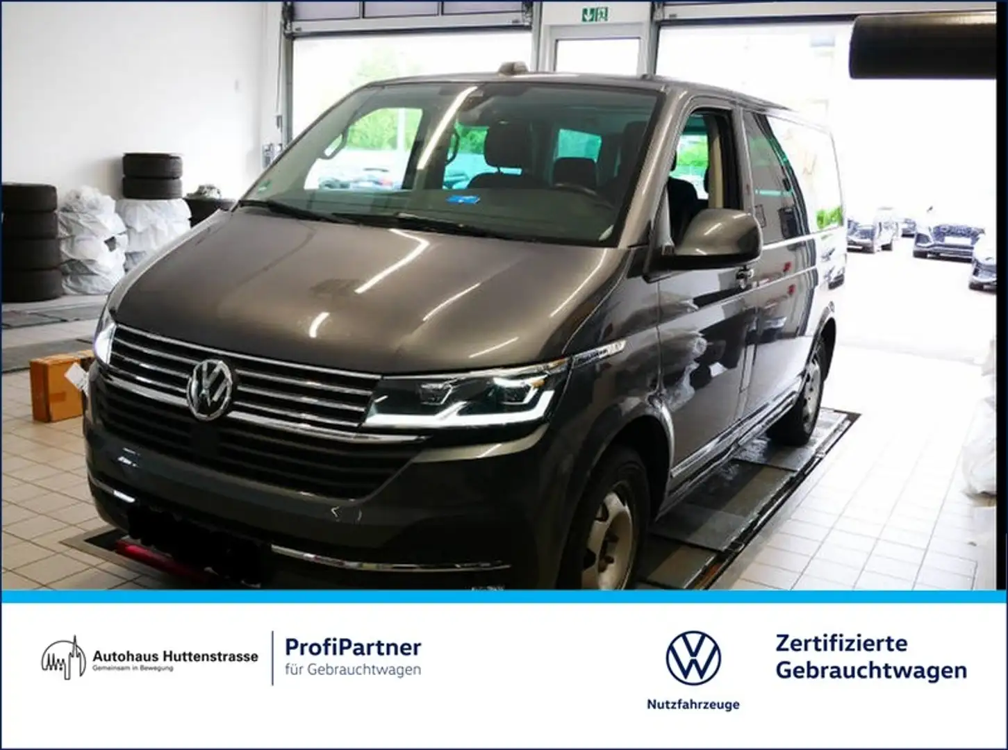 Volkswagen T6 Multivan T6.1 2.0 TDI DSG Generation Six LED NAVI ACC Grau - 1