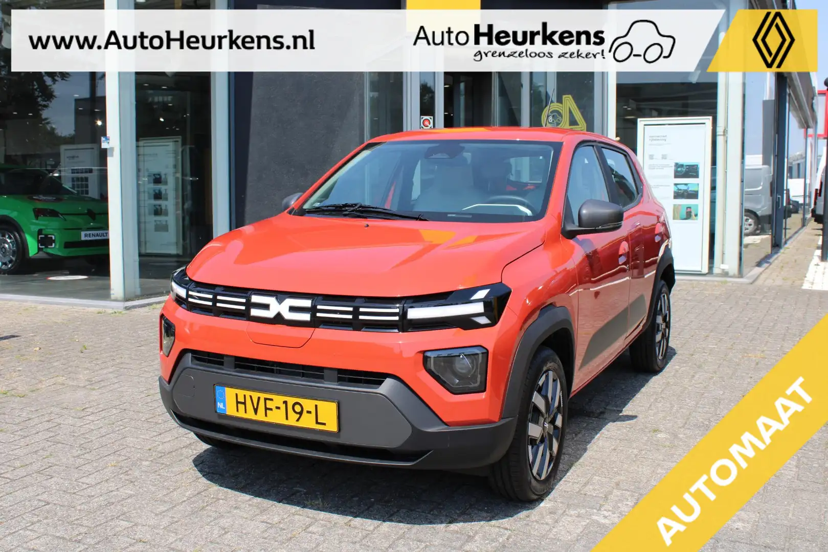 Dacia Spring Expression 65 l € 4.500 korting!! l DC snellader | Rood - 1