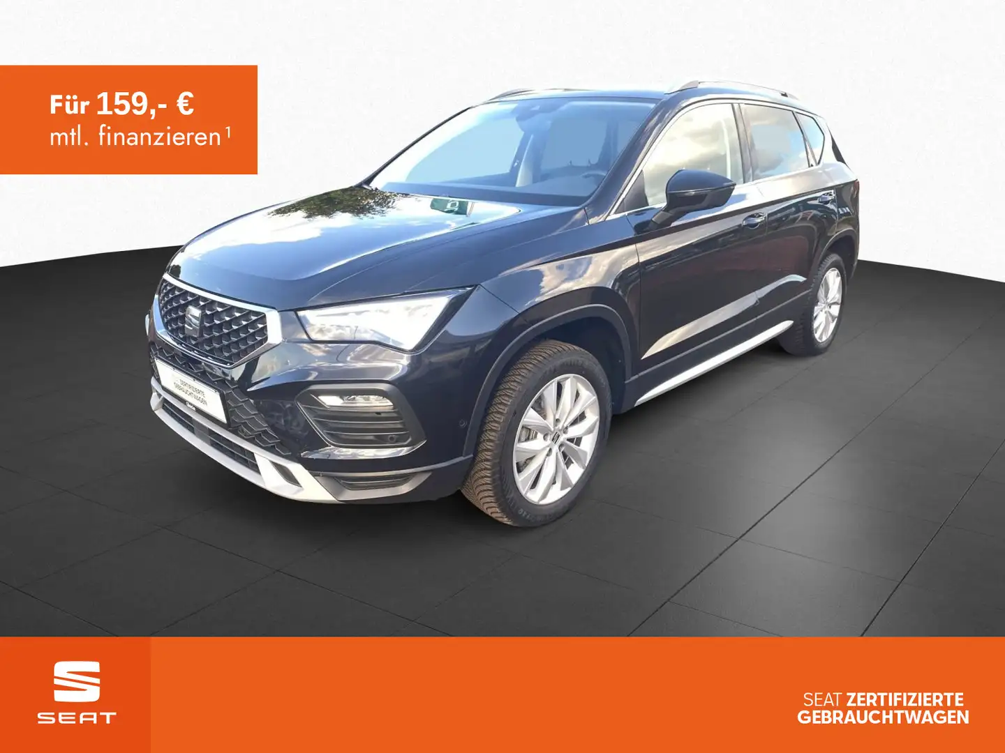 SEAT Ateca 1.5 TSI DSG Xperience Navi AHK LED ACC RFK Schwarz - 1