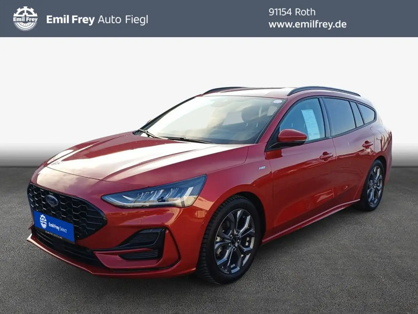 Ford Focus Turnier 1.0 EcoBoost Hybrid Aut. ST-LINE X Rot - 1