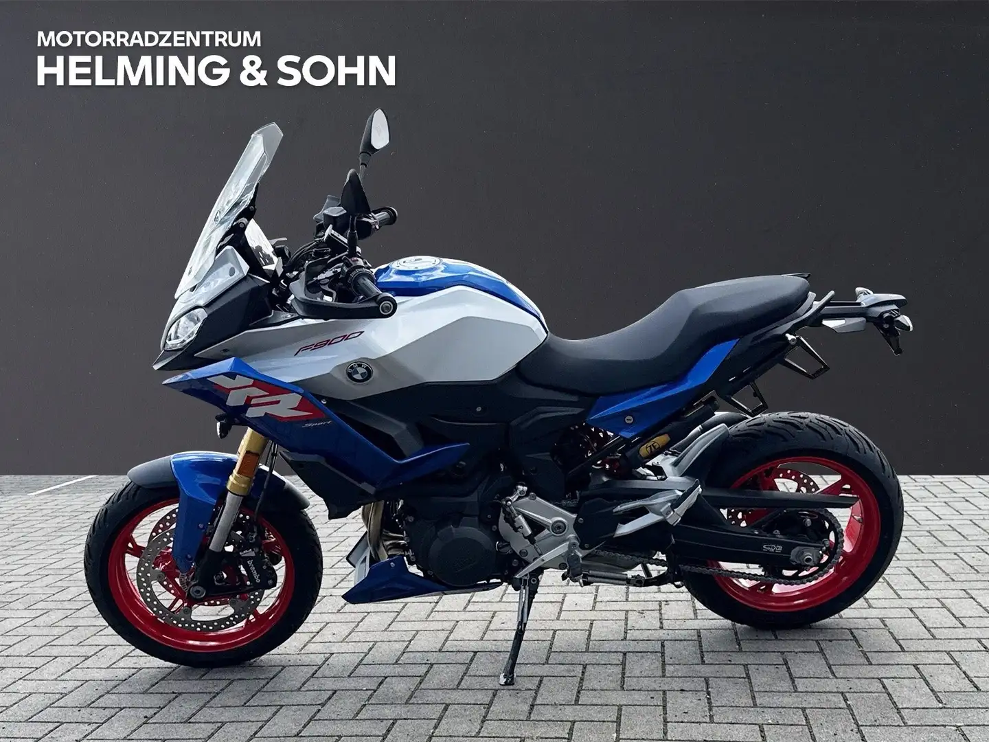 BMW F 900 XR A2 Azul - 2