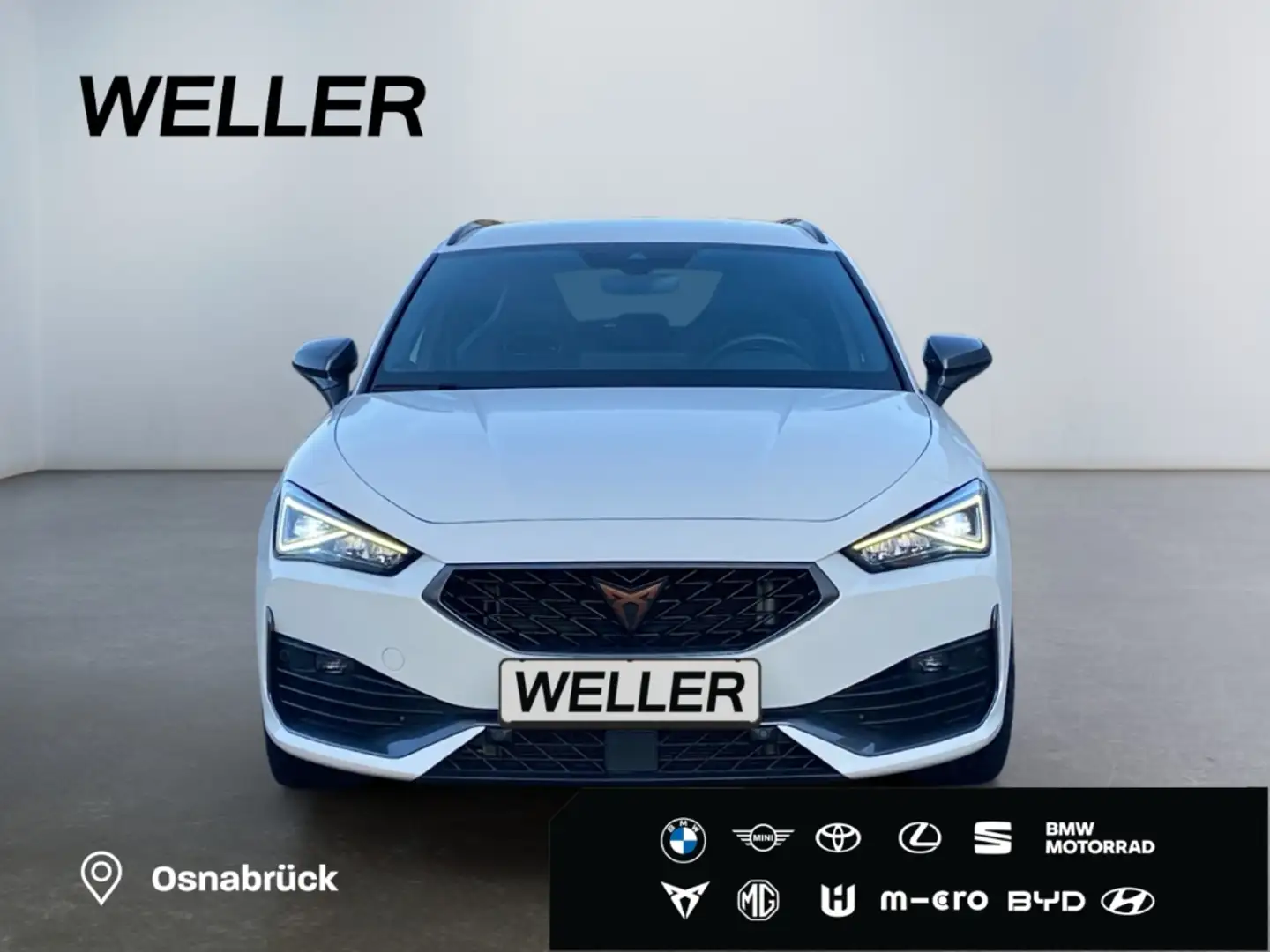 CUPRA Leon ST 1.4 e-Hybrid (180 kW) VZ *LED*DCC*ACC*CAM* Weiß - 2