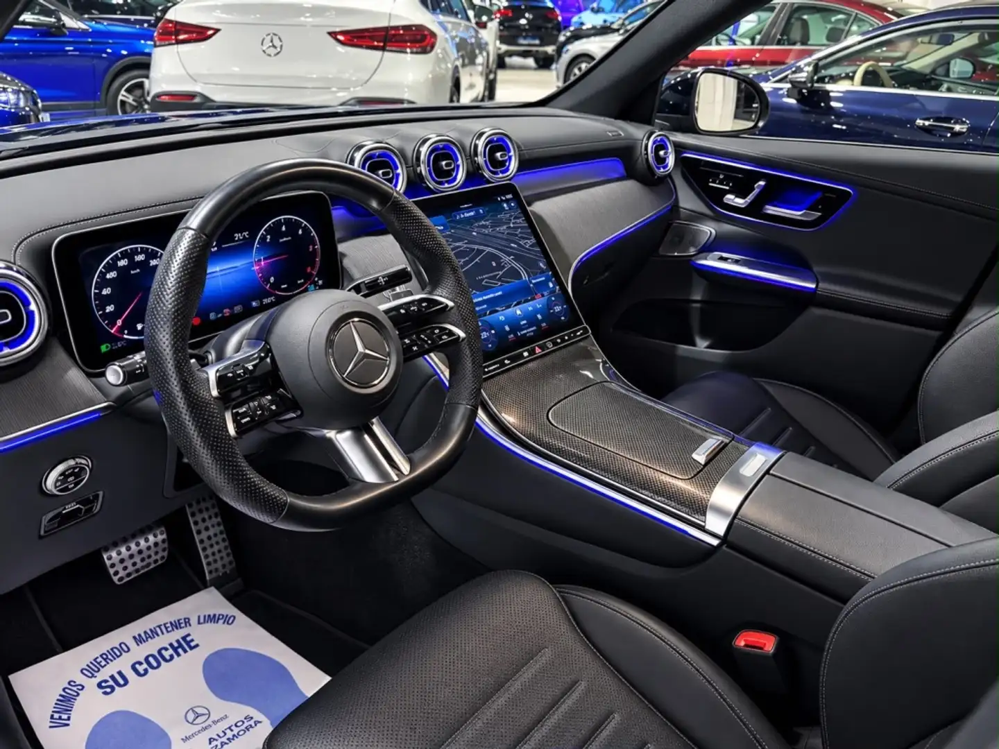 Mercedes-Benz GLC 220 220d 4Matic 9G-Tronic Azul - 2