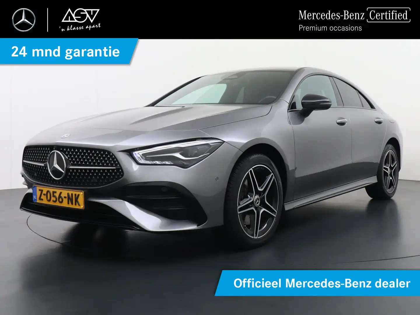 Mercedes-Benz CLA 250 e Star Edition AMG Line Nightpakket Gris - 1
