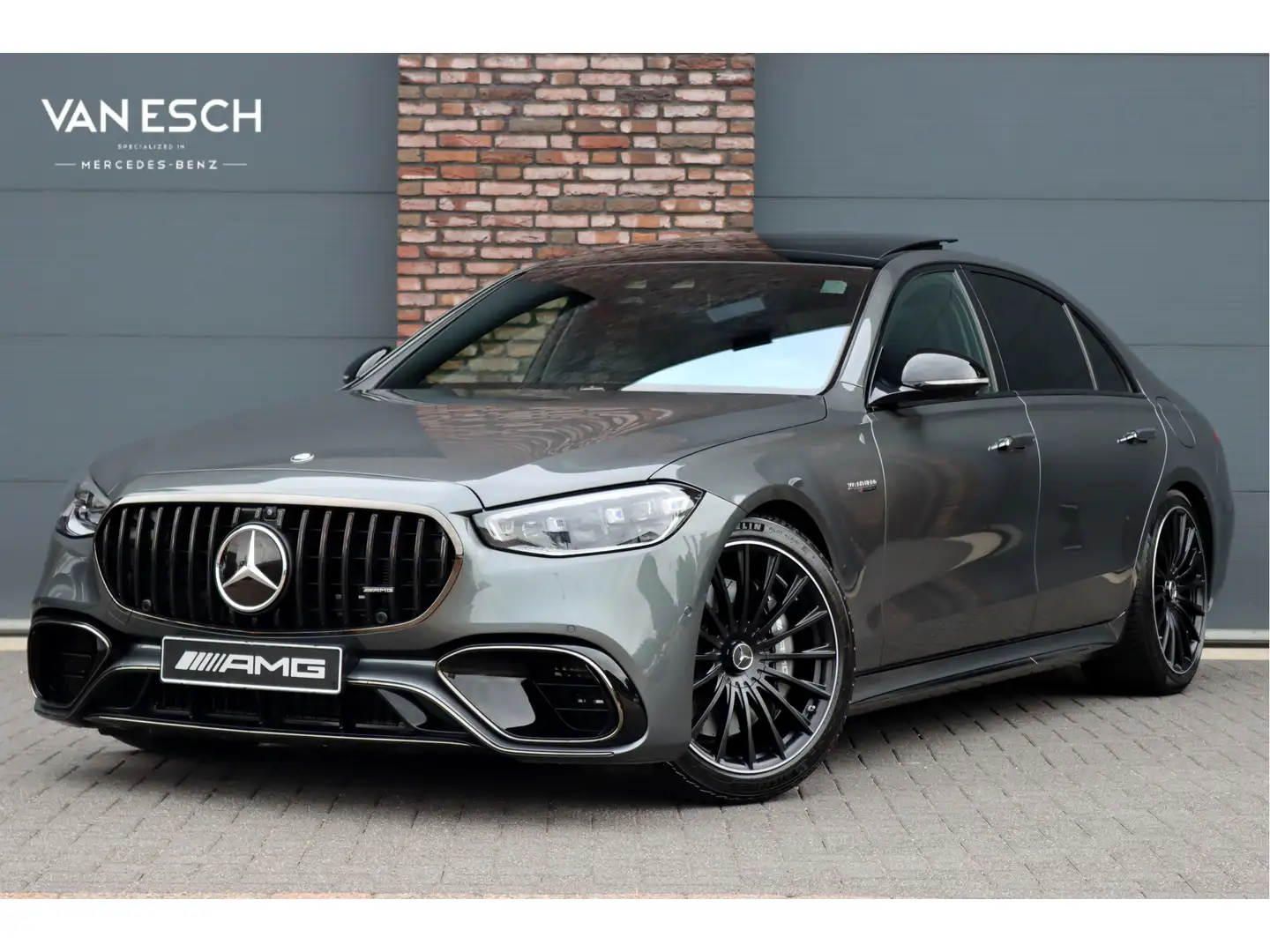 Mercedes-Benz S 63 AMG S E Performance Aut9 | 802pk | MANUFAKTUR | Achter Gris - 1