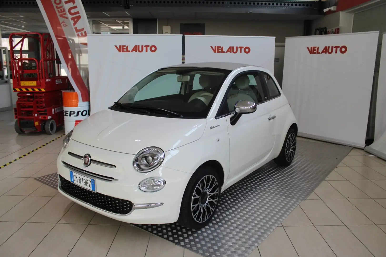 Fiat 500 C 1.0 Hybrid Dolcevita Bianco - 2